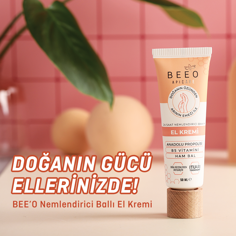 BEEO Nemlendirici Ballı El Kremi