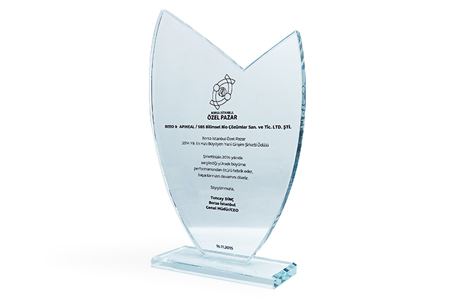Borsa İstanbul Özel Pazar - Yılın En Hızlı Büyüyen Yeni Girişim Şirketi Ödülü - 2014