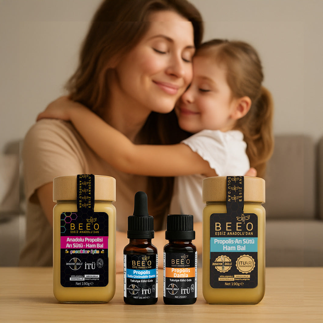 Çocuklar için Güvenle BEEO Propolis