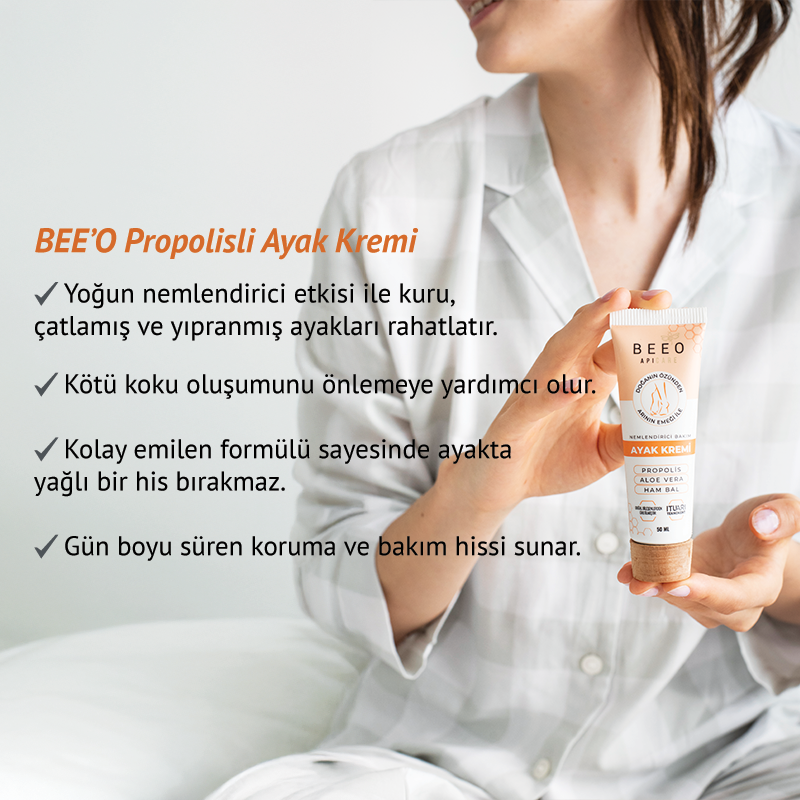 BEEO Propolisli Ayak Kremi