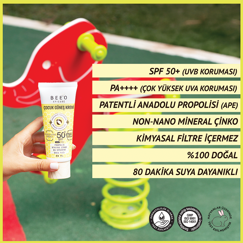 BEEO Propolisli Çocuk Güneş Kremi