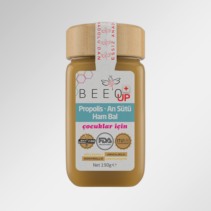 BEEO UP Propolis Arı Sütü Ham Bal Karışımı (Çocuk)