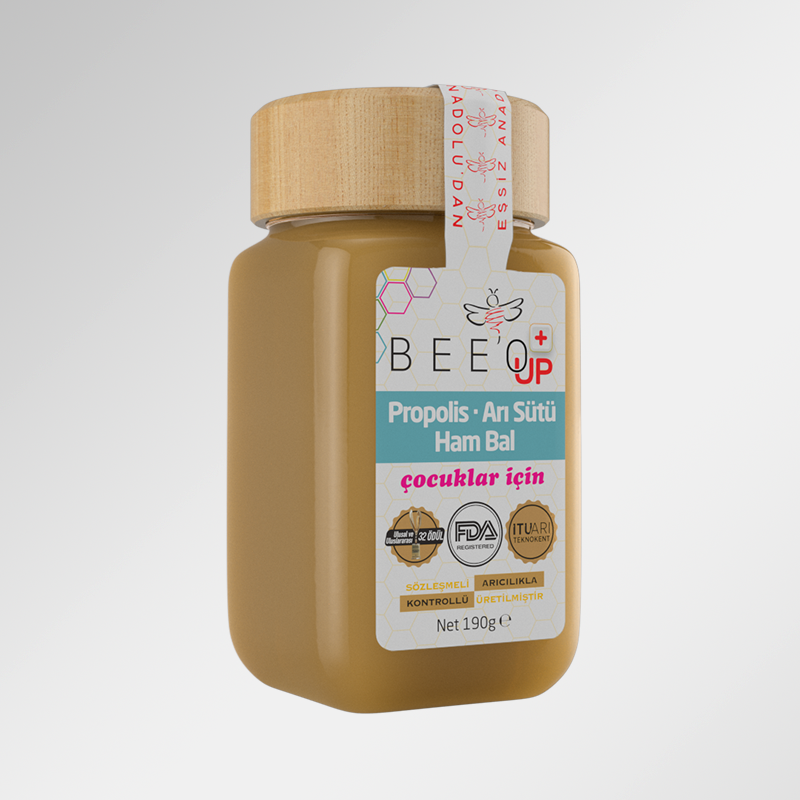 BEEO UP Propolis Arı Sütü Ham Bal Karışımı (Çocuk)