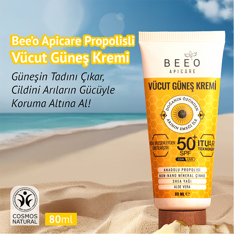 BEEO Propolisli Vücut Güneş Kremi