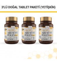 3'lü Doğal Tablet Paketi (Yetişkin)