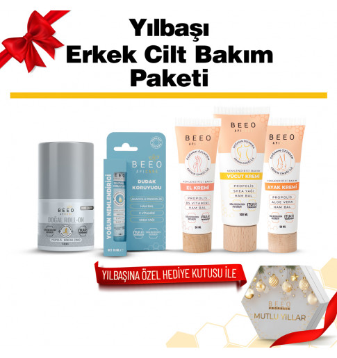 Yılbaşı Erkek Cilt Bakım Paketi