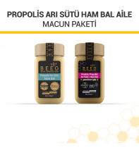 Propolis Arı Sütü Ham Bal Aile Macun Paketi