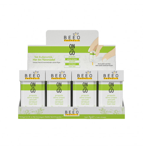 BEE'O On The Go 12'li Kutu (Elma Sirkeli)