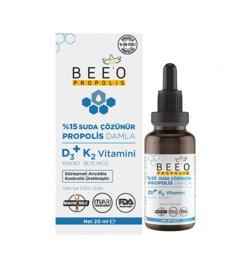 BEE'O Up Suda Çözünebilir Propolis Damla