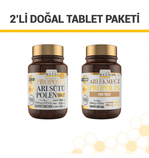 2'li Doğal Tablet Paketi