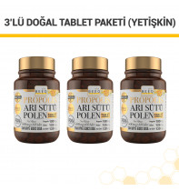 3'lü Doğal Tablet Paketi (Yetişkin)